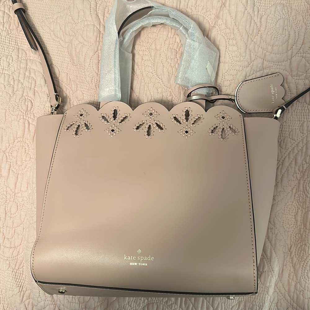 NWT Kate Spade Mini Mina bag, magnolia street eyelet